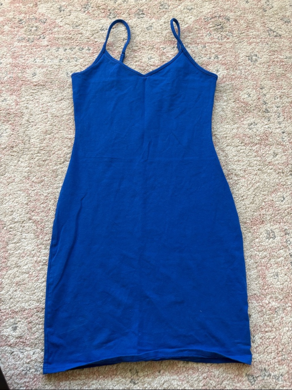 wild fable Royal Blue Slim Slip Dress